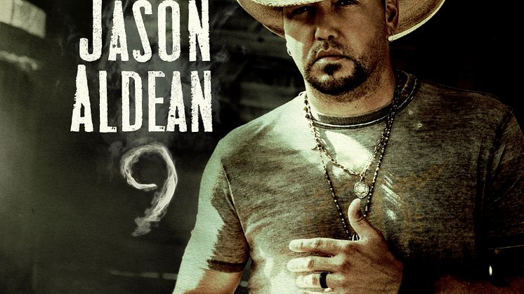 Jason Aldean. Album cover "9". 