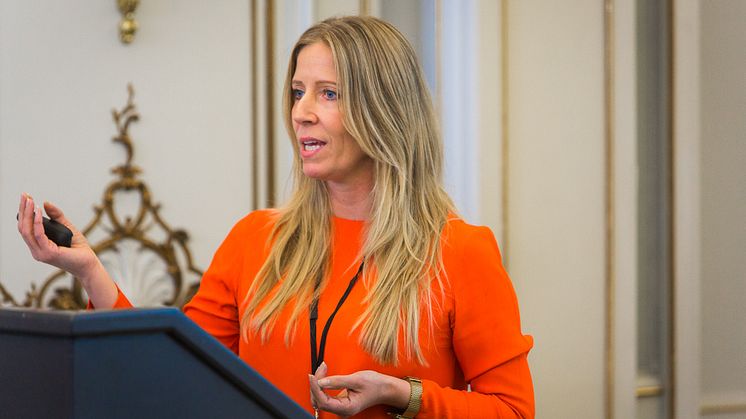 Nina Jensen, generalsekretær i WWF Norge på LOS Energy Day.