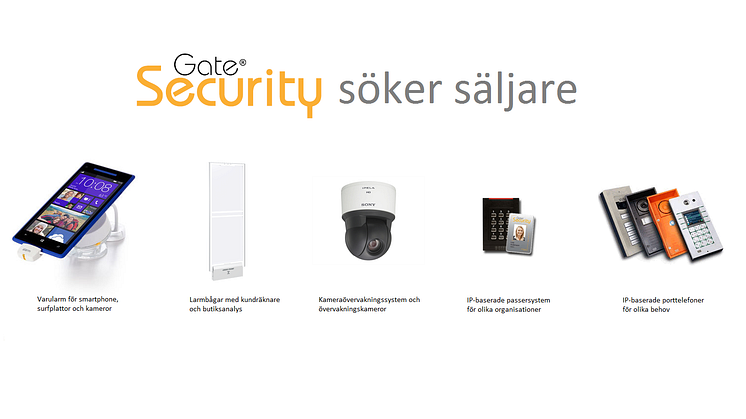 Gate Security söker säljare