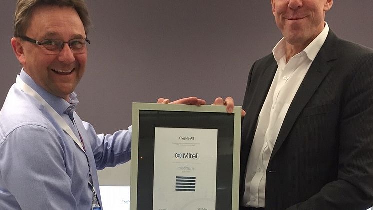 Stolt Mitel Platinum Partner, igen!