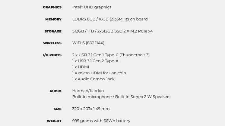 Technical Specification
