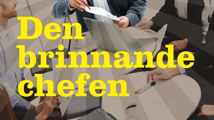 Ny bok: Den brinnande chefen av Rickard Carlsson och Lennart Matikainen