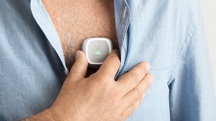 Coalan, ett slags digitalt stetoskop för hjärtövervakning, kopplat till en smartphone visades på Demo@Vitalis förra året.