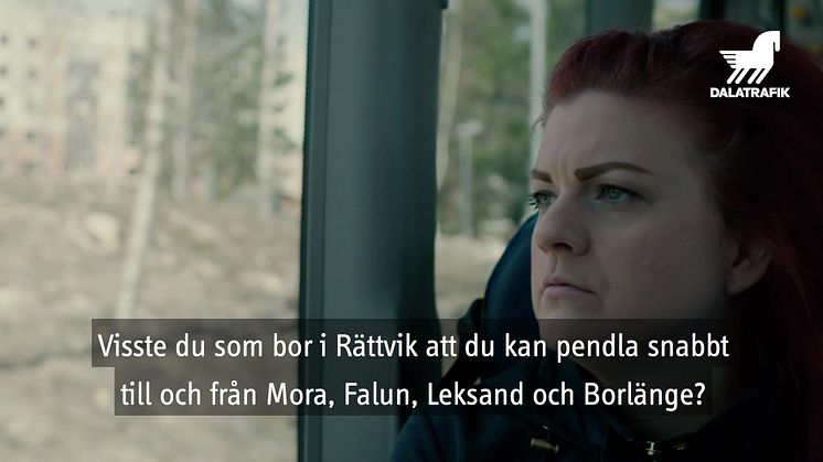 En bra grej för dig som bor i Rättvik och jobbar någon annanstans!