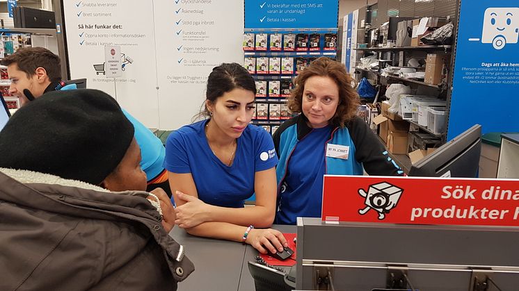 Black Friday hos NetOnNet startet også i år med mange nye rekorder.                           Foto: Nora Ay, NetOnNet