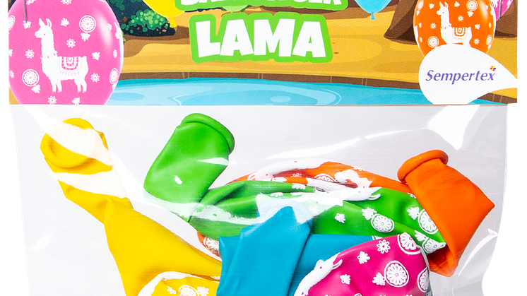 Ballonger lama påse 