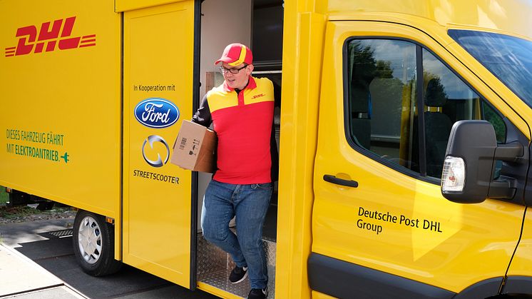 Den elektriske varebil Streetscooter WORK XL 
