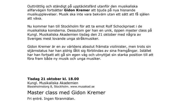 Musik som får själen att växa