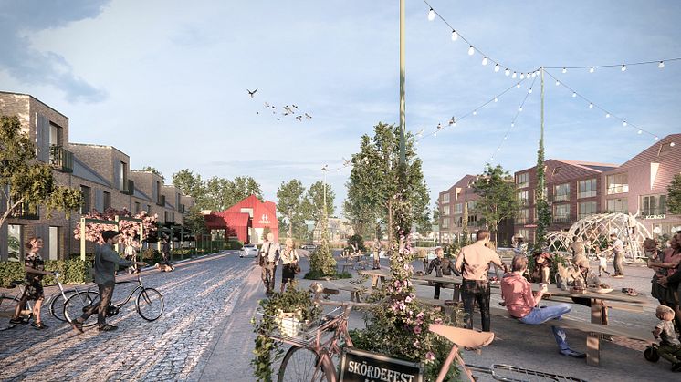 Illustration från arkitektkontoret FOJAB.