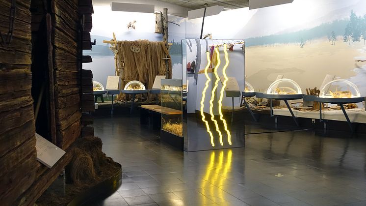 Lap-See Lam, Mother of Lightning, 2018, på Ájtte, Svenskt Fjäll- och Samemuseum