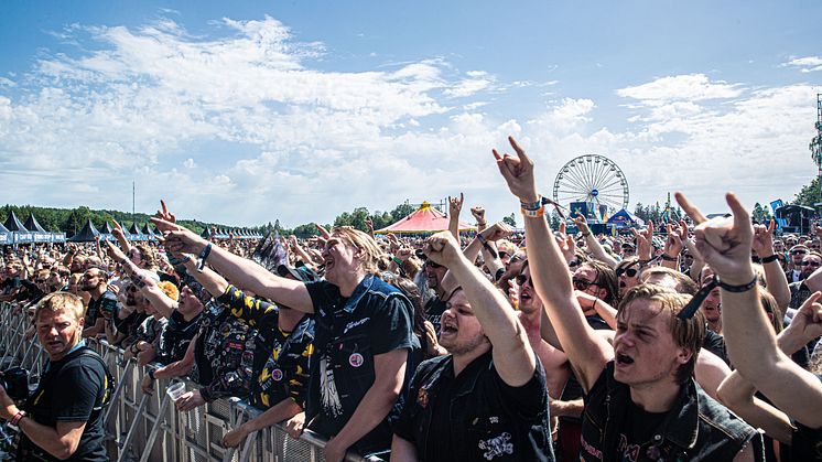 En trygg og god opplevelse skapes sammen med publikum. Illustrasjonsbilde fra initiativtaker til #safefestivals, Tons Of Rock. Foto: Håvard Nesbø.