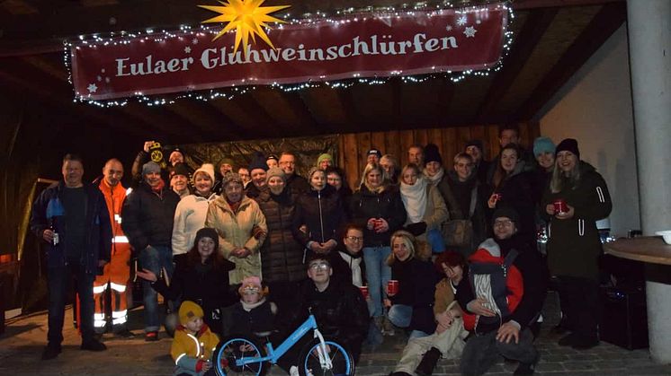 Die "Glühweinschlürfer" aus Eula