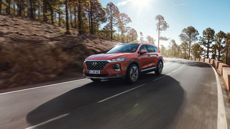 Nya generationen Hyundai Santa Fe.