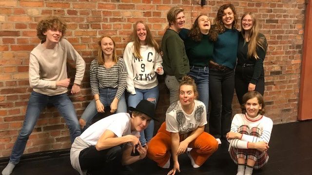 Kulturhuset Barbackas gymnasiegrupp