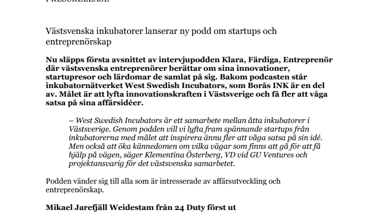 PM Västsvenska inkubatorer lanserar ny podd om startups och entreprenörskap.pdf