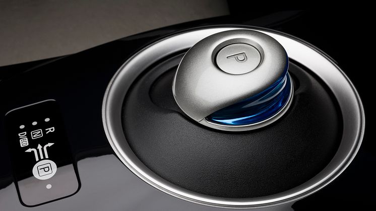 Nissan Leaf interiørdetaljer