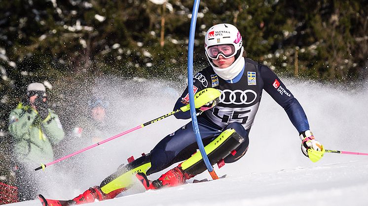 Fabian Ax Swartz, IFK Lidingö SLK, är en av de åkare som representerar Sverige på Junior-VM i St Anton. 
