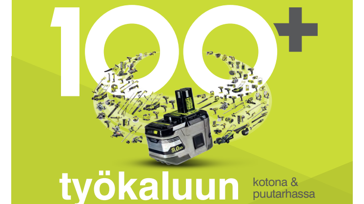 Ryobi ONE+ -työkaluesite 2020