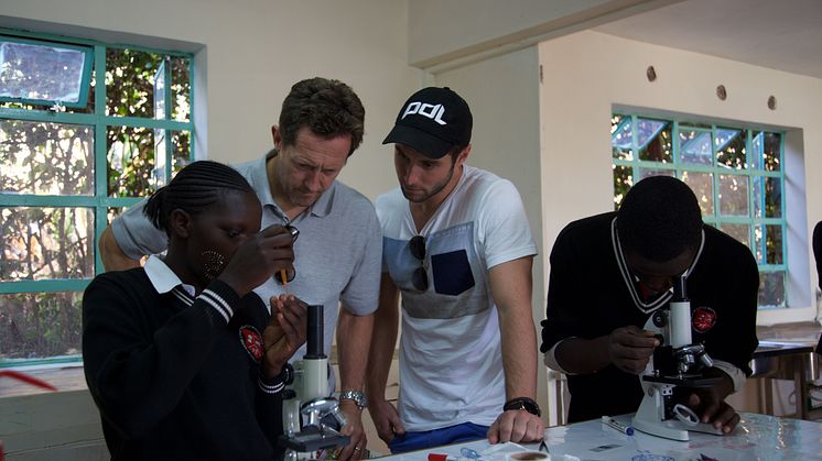 Måns och Jonas i Kenya