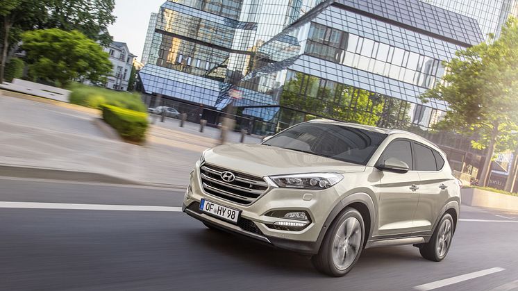 Hyundai Tucson med ny toppscore i sikkerhetstest