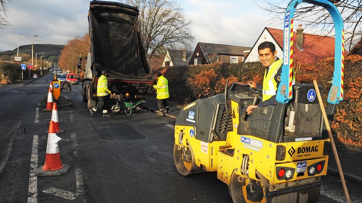 Continuing to improve the borough’s roads