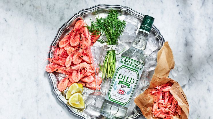 Akvavit med dill och citron till Räkans dag
