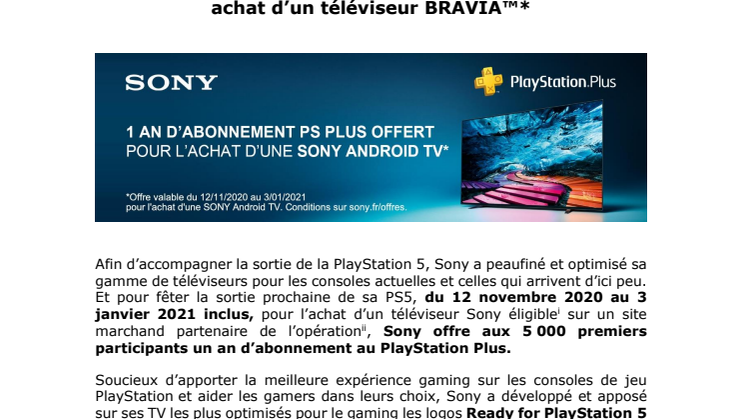 Avis aux gamers ! C’est déjà Noël chez Sony
