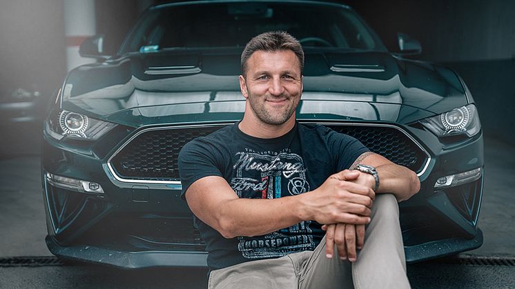 Kiss Gergely és a Ford Mustang Bullitt