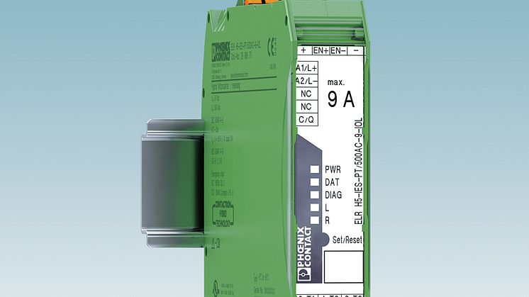 Hybrid motorstarter for I/O-Link