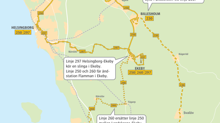 Karta regionbuss 230 250 260 297