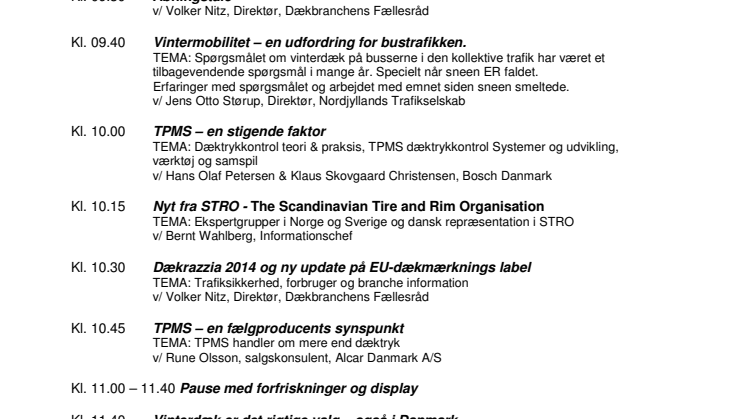 Tema-dag 2014 program