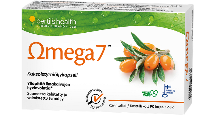Omega7 kaksoistyrniöljykapselit