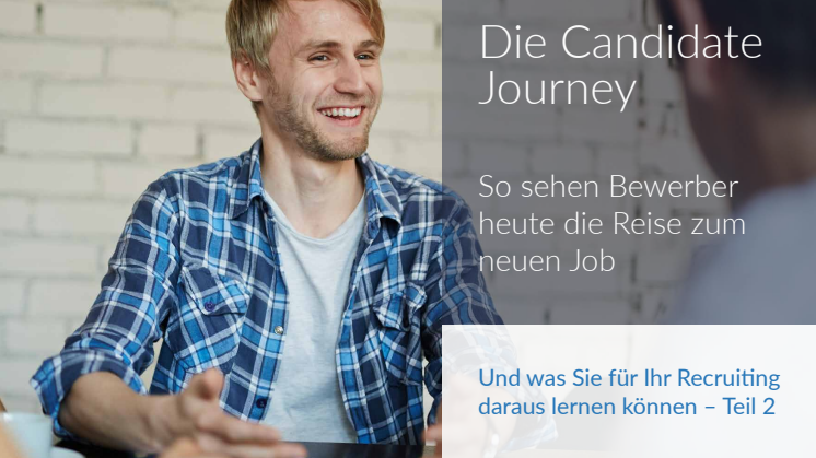 E-Book: Candidate Journey Studie 2017 - Teil 2