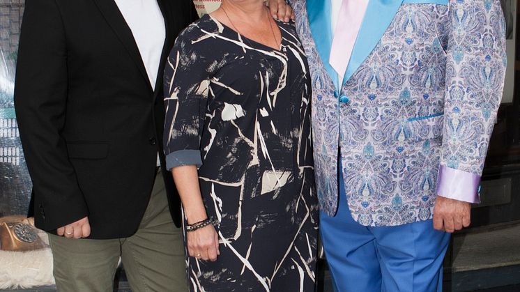 Mickey Pless, Pernille Schrøder og Flemming Krøll, af fotograf Sanne Falk