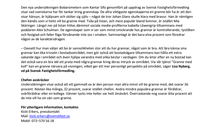 Det här är vår drömgranne