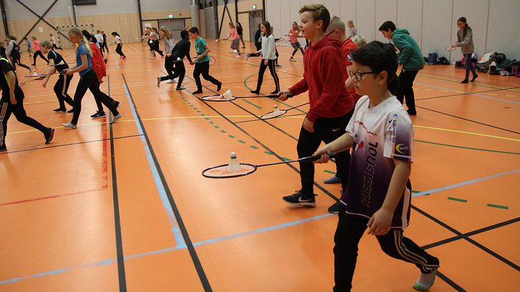 Badmintonforbundet får støtte til tiltak for å rekruttere flere. (Foto: Norges Badminton Forbund) 