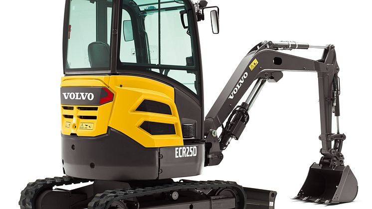 ECR25D Volvo minigrävare