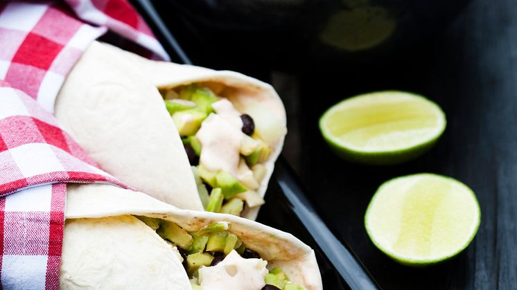 Månadens recept - Potatis - och bönburrito