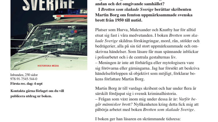En skrämmande tidsresa  under drygt 60 år