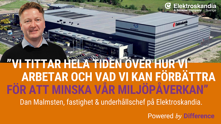 Stort fokus på minskad miljöpåverkan 
