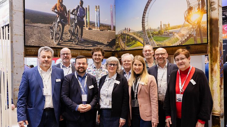 Der Aufsichtsrat der Ruhr Tourismus GmbH traf auf der ITB in Berlin mit NRW-Wirtschaftsstaatssekretärin Silke Krebs zu einem Gespräch zusammen. Foto: © Claudia Strahl/Tourismus NRW e.V.