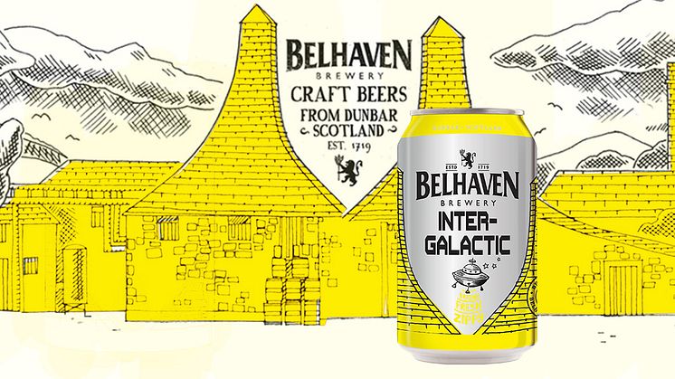 Belhaven Intergalactic – torrhumlad skotsk lager släpps på Systembolaget 1 mars