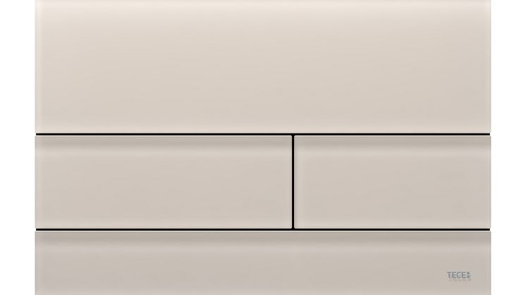 TECEsquare satinerat glas sandbeige