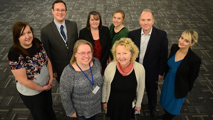 The team from Northumbria University's Student Law Office