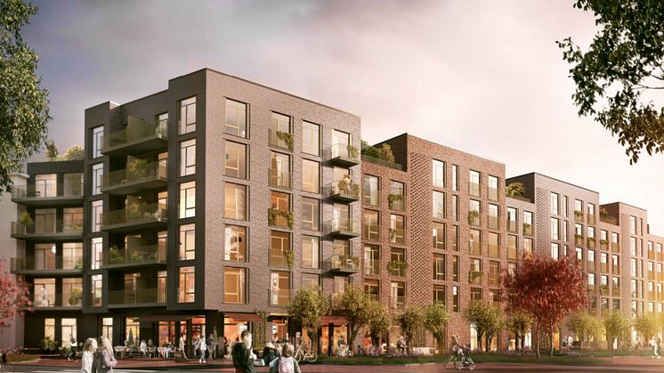 Pressinbjudan: Byggstart för 78 bostadsrätter i Brf Cortado i Hyllie, Malmö