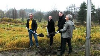 Första spadtaget för Kunskapsskolan Örebro