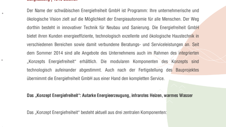 „Konzept Energiefreiheit“ – besonders effizient mit einer Smart-Home-Lösung