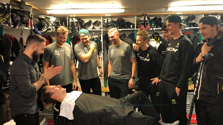 Hammarby Hockey laddar för Mustaschkampen