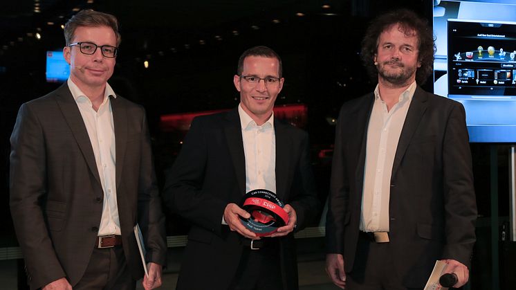 Marcus Keith ved "Car Connectivity Award 2016"