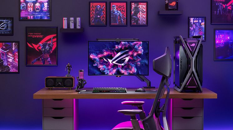 ASUS and Republic of Gamers Unveil Innovative Monitor Lineup at CES 2024